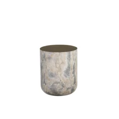 Diaz Side Table in Marble Finish