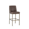 Leighland Bar Stool In Leather