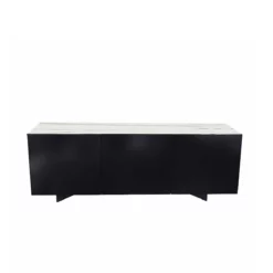 Optik Sideboard in Grey Lacquer Finish