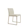 Aria Sled Metal Dining Chair