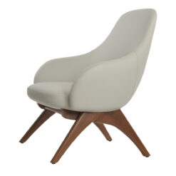 gazel wood lounge chair