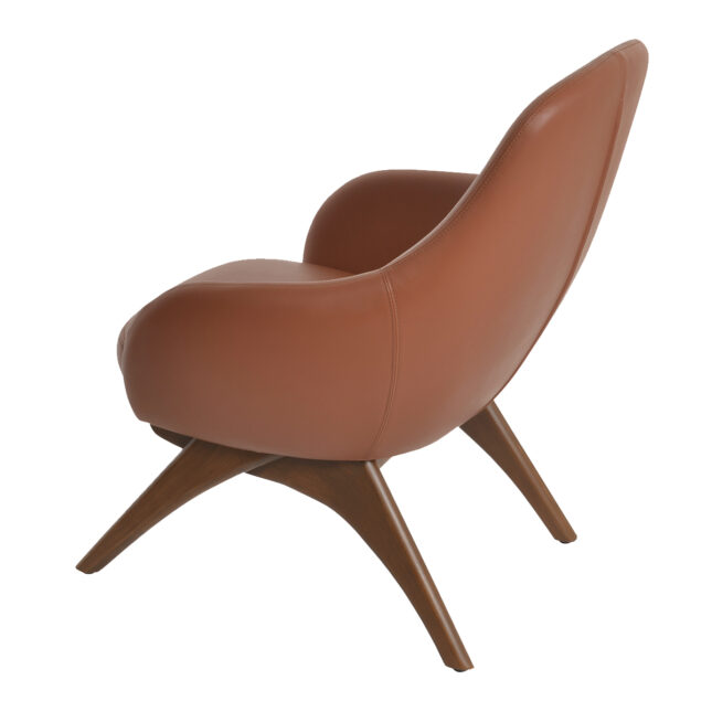 gazel wood lounge chair