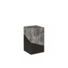 Medium Geometry Side Table in Grey Stone
