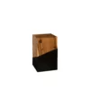 Medium Geometry Side Table in Natural