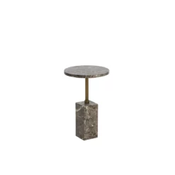 Mizani End Table In Brown Finish