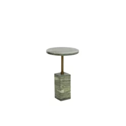Mizani End Table In Green Finish
