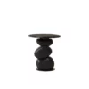 Paplo End Table In Black Finish