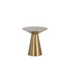 Carmel End Table in Gold