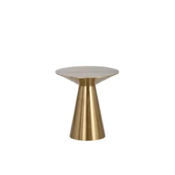 Carmel End Table in Gold