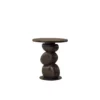 Paplo End Table In Brown Finish