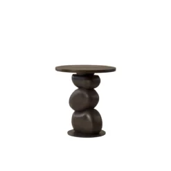 Paplo End Table In Brown Finish