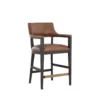 Brylea Counter Stool In Brown Finish