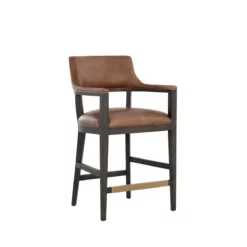 Brylea Counter Stool In Brown Finish