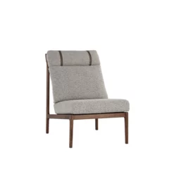 Elanor Accent Chair in Walnut Base
