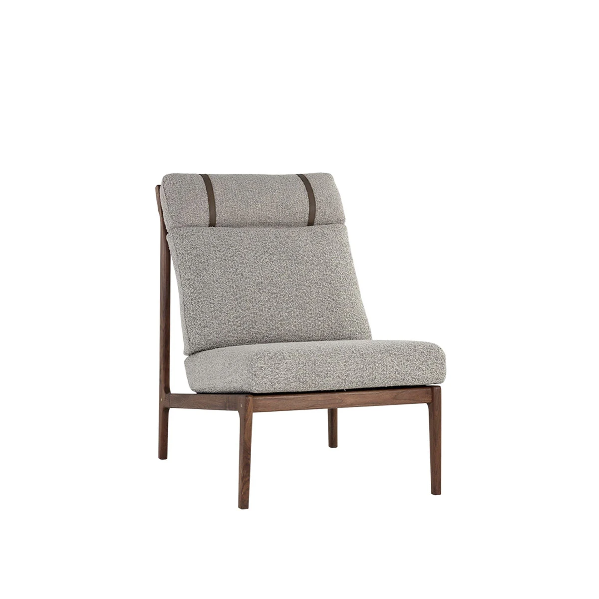 Elanor Accent Chair in Walnut Base