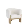 Trine Accent Chair In Fabric