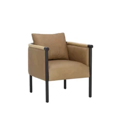 Wilder Accent Chair In Leather