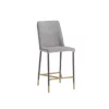 Klaus Counter Stool In Gunmetal Base
