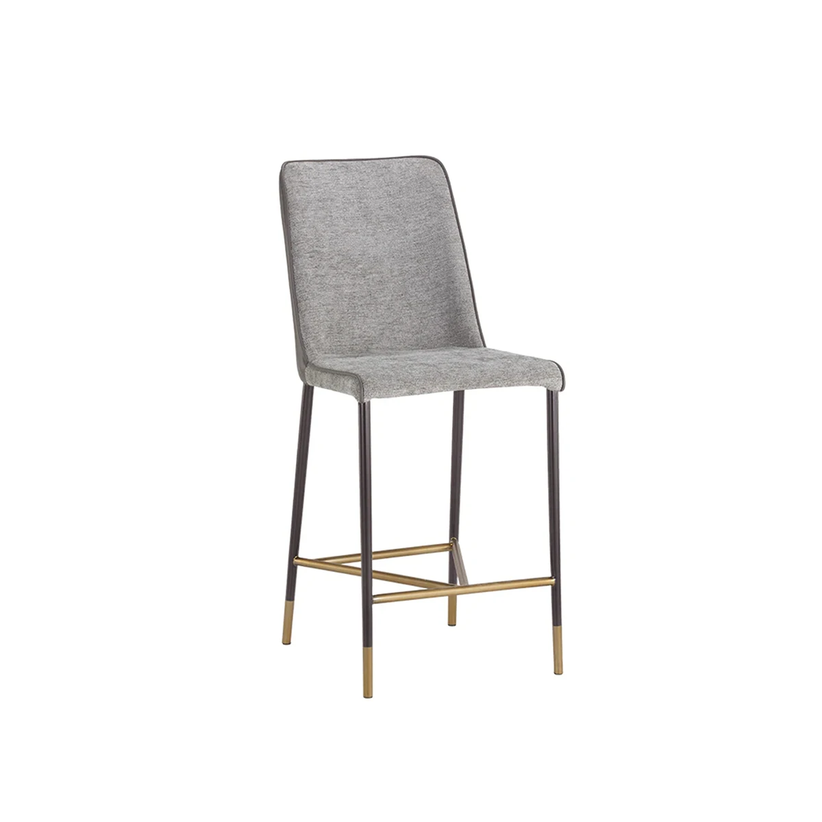 Klaus Counter Stool In Gunmetal Base