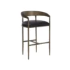 Zanatta Bar Stool In Leather