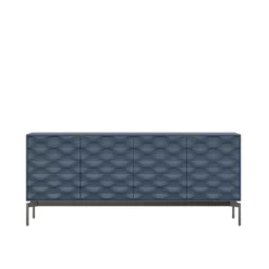 Ripple 7629 Credenza With Brushed Carbon Base