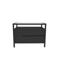 Edgar Large 2-Drawer Nightstand