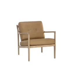 Gilmore Accent Chair In Light Wash Base