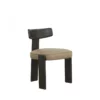 Horton Dining Chair In Dark Brown Base
