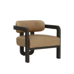 Madrone Accent Chair In Leather