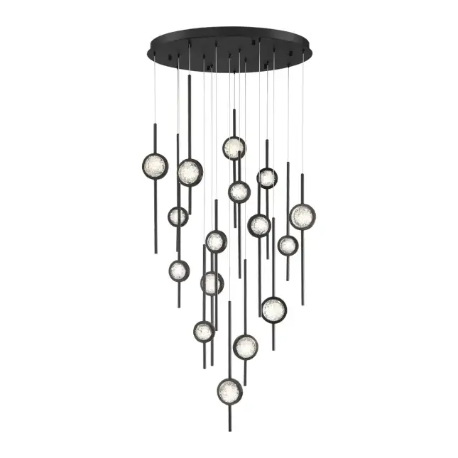 Barletta Light chandelier in black