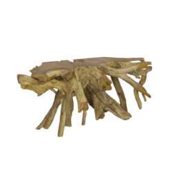 Teak Root ″ Console Table In Natural Finish