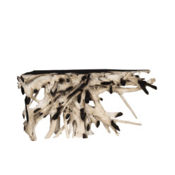 Teak Root W″ Console Table