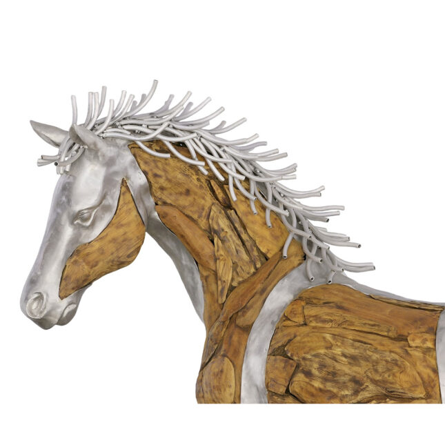 mustang horse sculpture