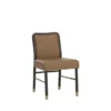 Jeno Dining Chair In Leather