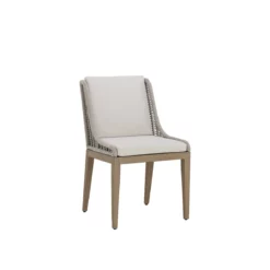 Sorrento Dining Chair In Light Brown Wood Finish