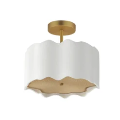 Curtain Call Semi-Flush Mount
