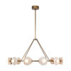 dahlia chandelier ()