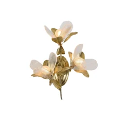 Flower 3-Light Wall Sconce