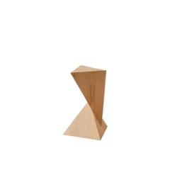 Novel Side Table In Natural Oak Finish