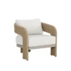 Pylos Accent Chair In Natural Finish