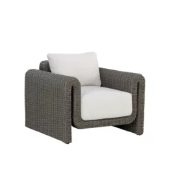 Tibi Accent Chair In Dark Grey Finish