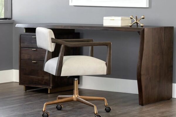 modern sense furniture luxury home office wooden desk
