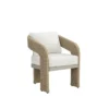 Pylos Dining Chair In Natural Finish