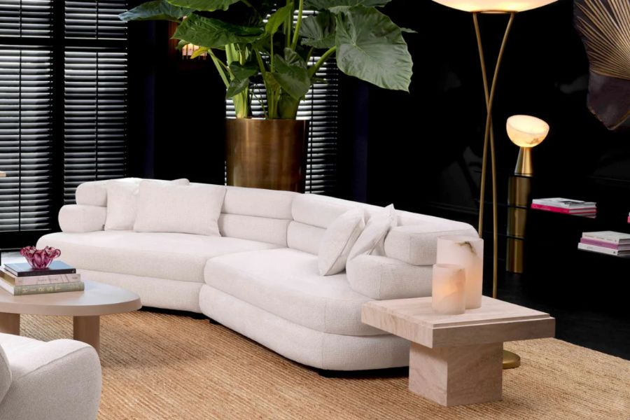 contrast modern living room couch