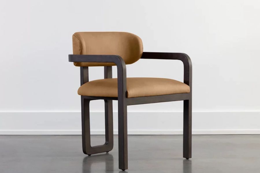 armed dining room chair