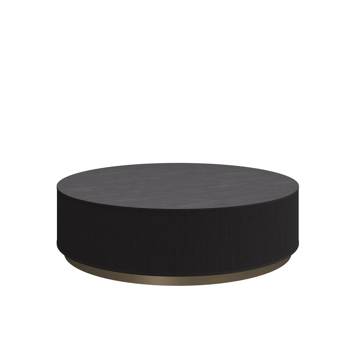 Kalla Coffee Table In Charcoal Finish