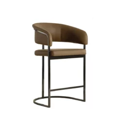 Marris Counter Stool In Leather