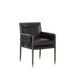 Mauti Dining Chair In Cortina Black