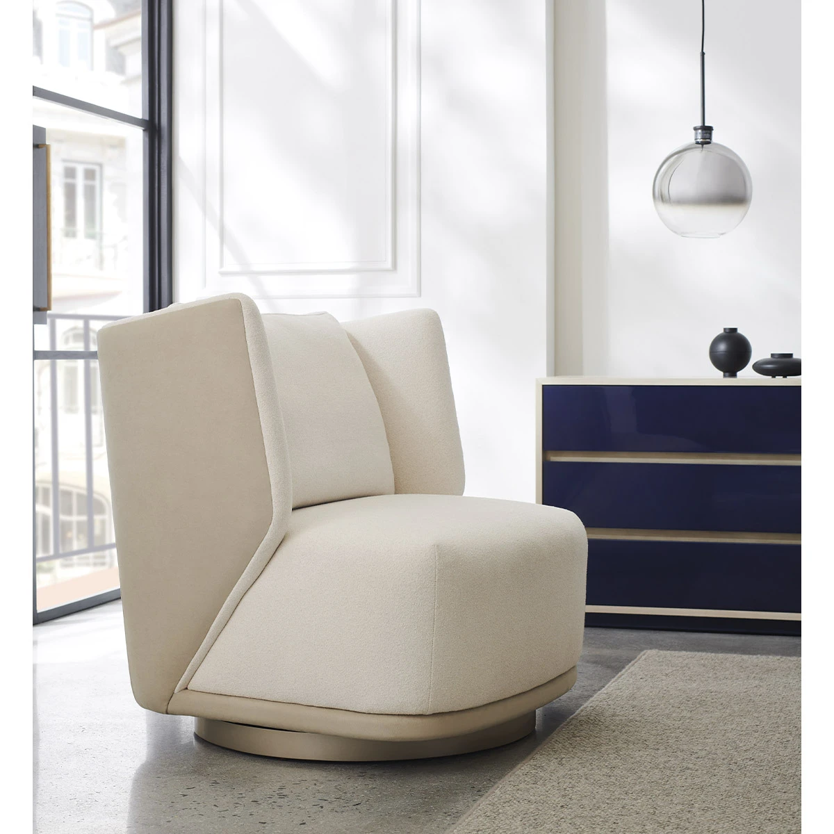 Seville Swivel Accent Chair