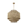 Alyssa Chandelier In Natural Finish